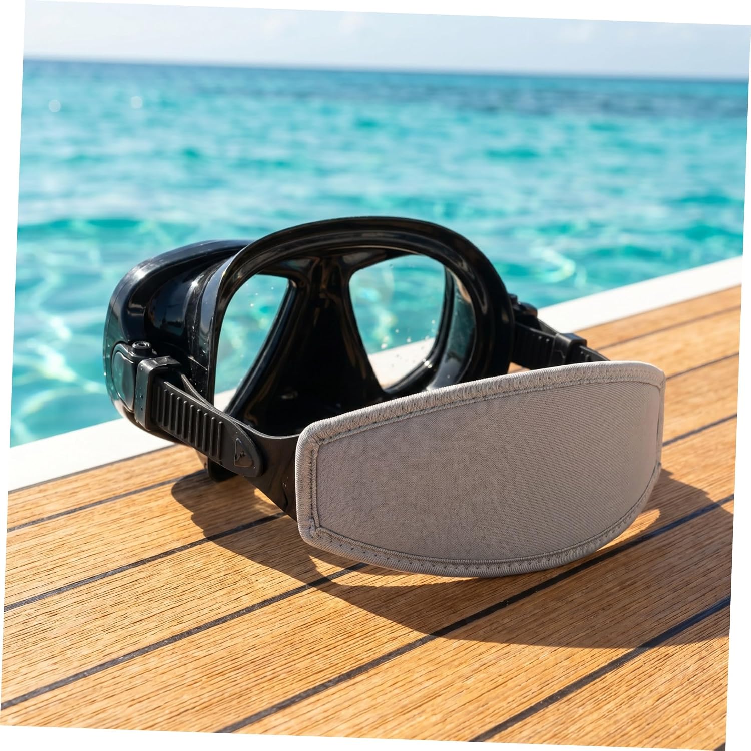 Neoprene Diving Mask Strap Cover for Women Snorkel and Scuba Masks with Great Elasticity and Nonslip Fit, Protects Hair and Provides Comfortable Underwater Use