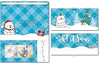 Vista 125 de Tarjeta de boda, con dos aperturas de tira para desgarrar, con ventana de plástico transparente que deja ver dinero, cheques o tarjetas de regalo