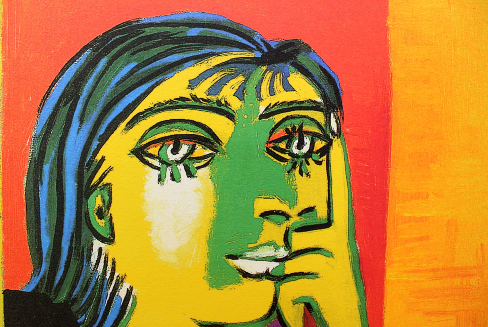 Amazon.co.jp: アートショップ フォームス パブロ ピカソ「ドラマール