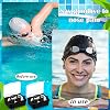 Tapones nasales para natación Relaxweex para adultos con cordón antiextravío, clip nasal de silicona transparente con estuche, tapón nasal impermeable para natación, surf, baño, buceo y deportes acuáticos 7