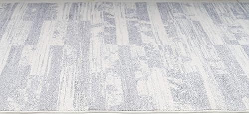 Miniatura 5 de LaDole Rugs - Alfombra abstracta gris marfil extra grande para sala de estar, dormitorio, pasillo, 9 x 12 pies 6 pulgadas (9 x 12  9 x 13 pies)