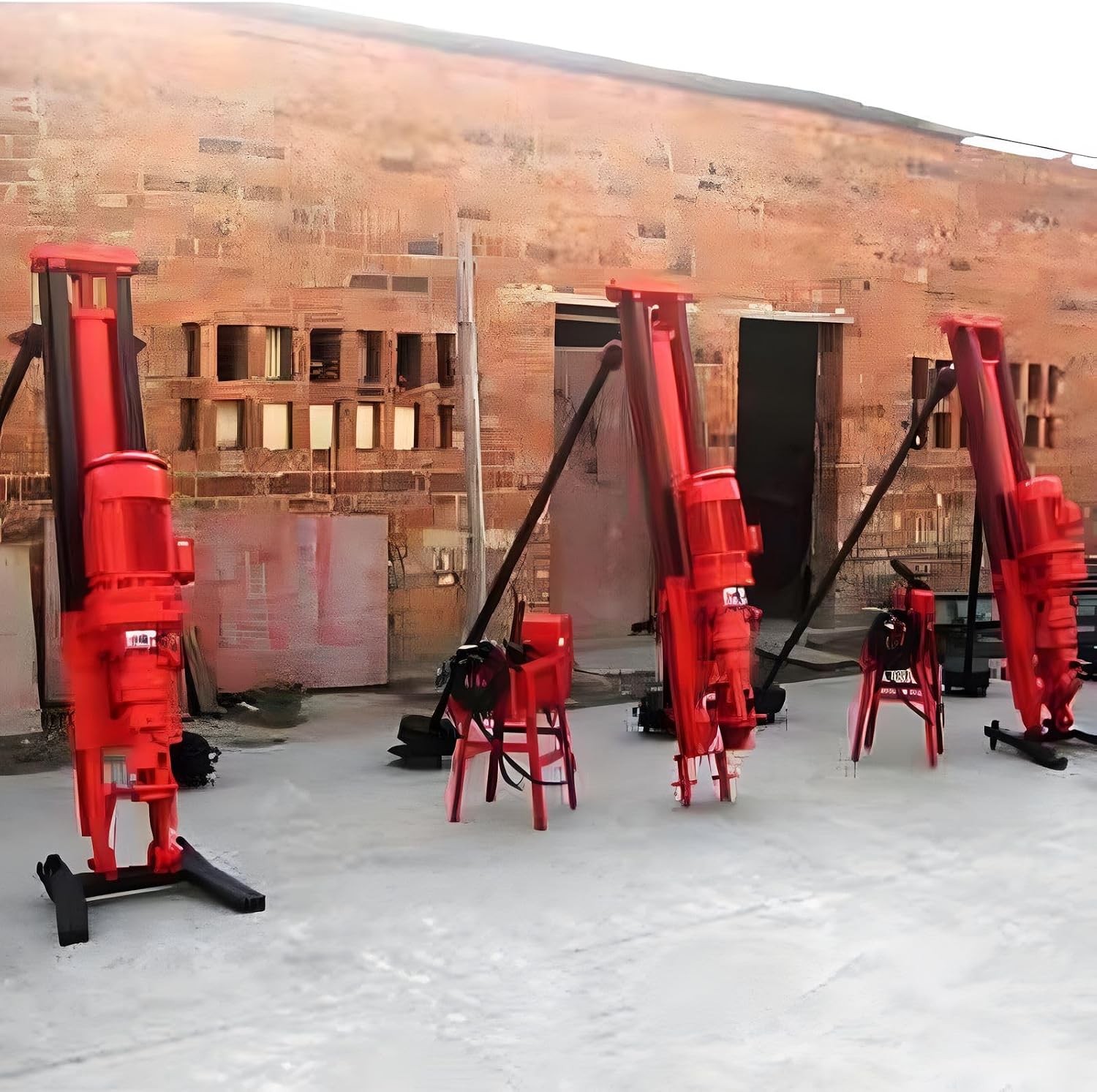 Compact Air-Powered DTH Drill | Tripod DTH Drilling Rig for Small Mining Road Construction Drill, Blast Hole Drilling & Quarry Rock Excavation
