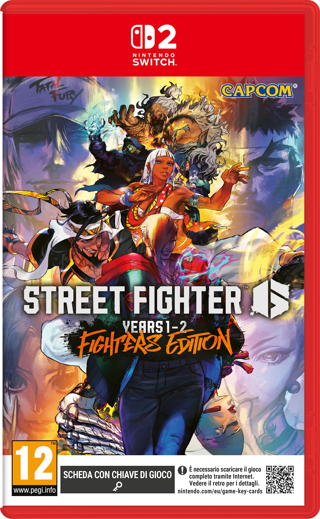 Street Fighter 6: Years 1-2 Fighters Edition - Ed. Italiana - Versione su scheda