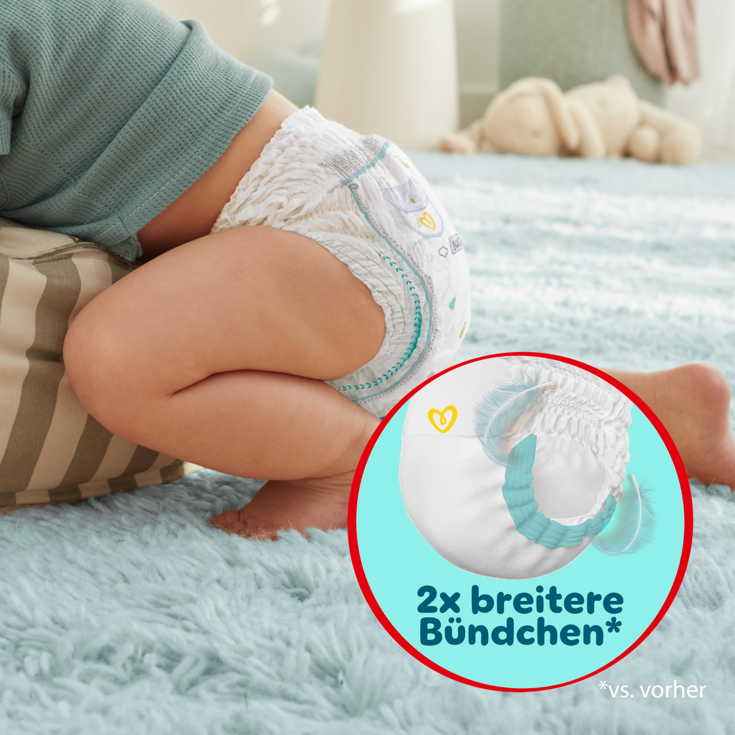 (New) Pampers Premium Protection Gr.5 Junior 11-16kg MonatsBox und (New) Pampers Premium Protection Pants Gr.5 Junior 12-17kg Monatsbox