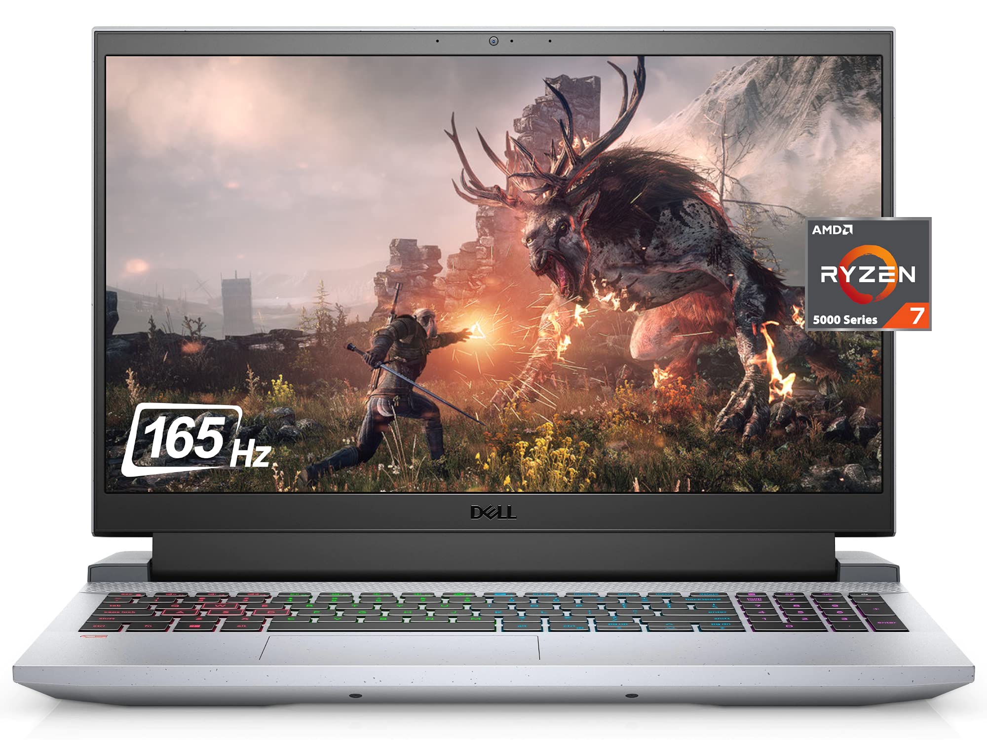 Dell G15 5515 Gaming Laptop 15.6'' FHD 165Hz, AMD Ryzen 7