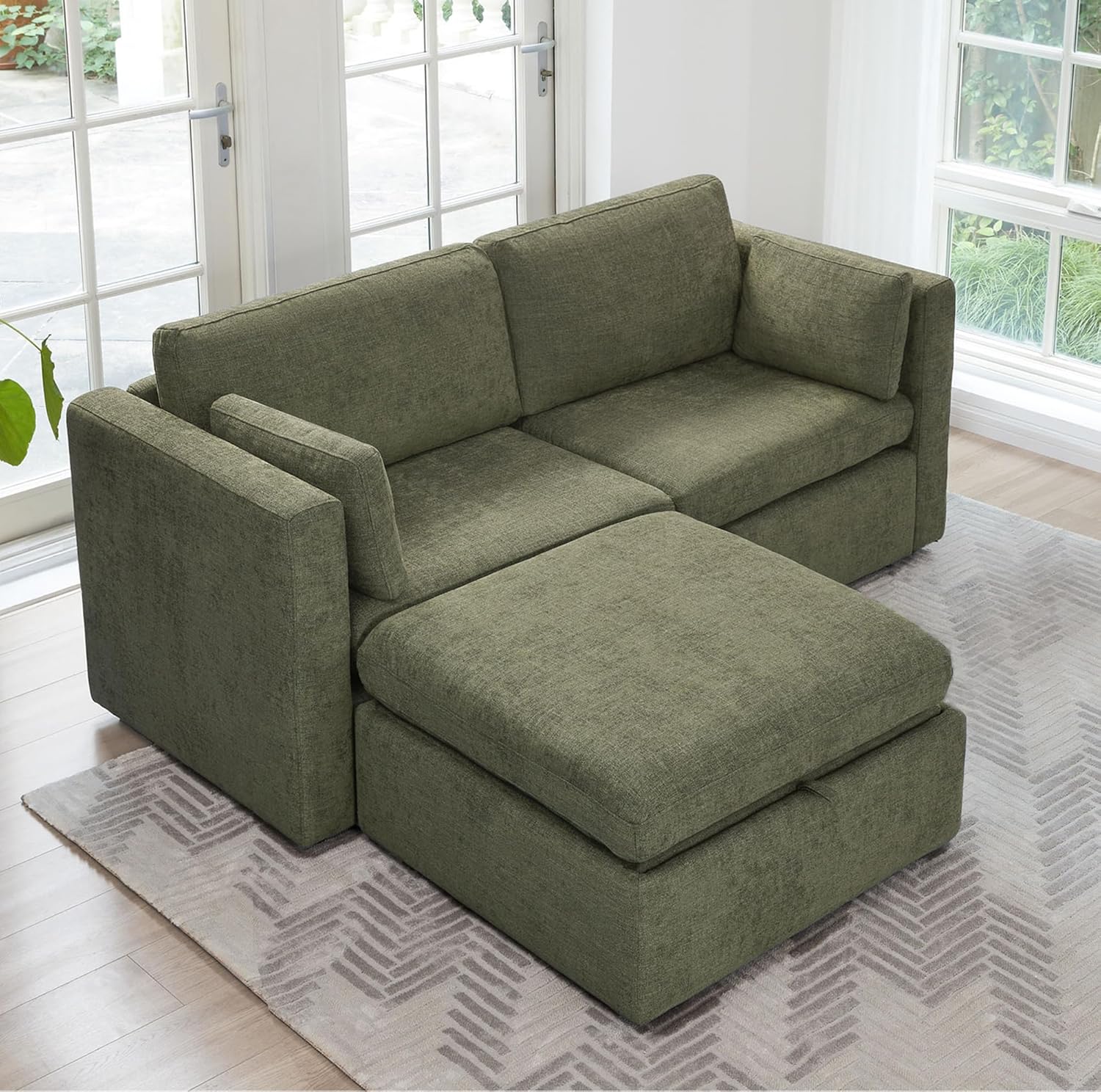 Loveseat+Ottoman