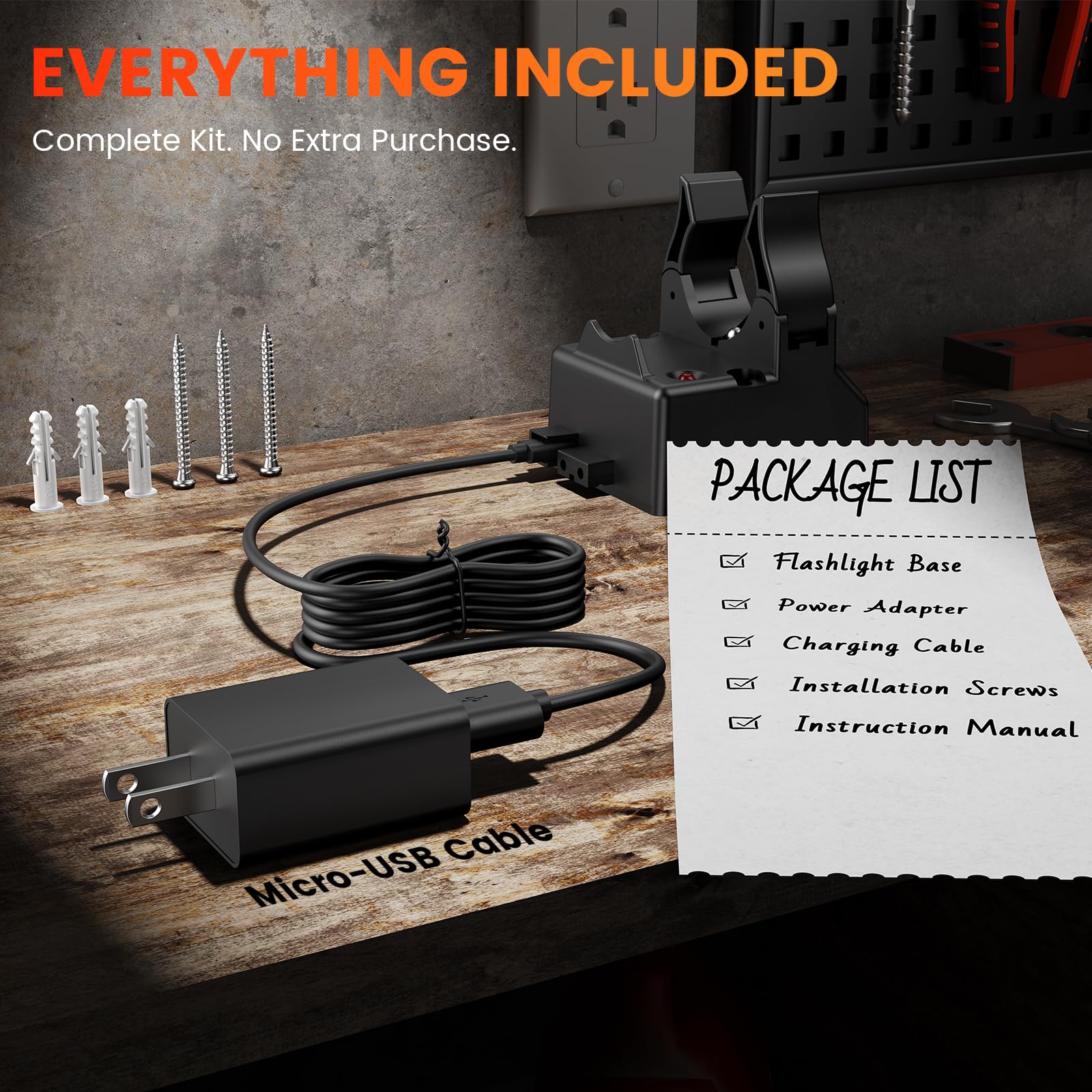 Replacement 75105 Charger Holder Compatible with Streamlight