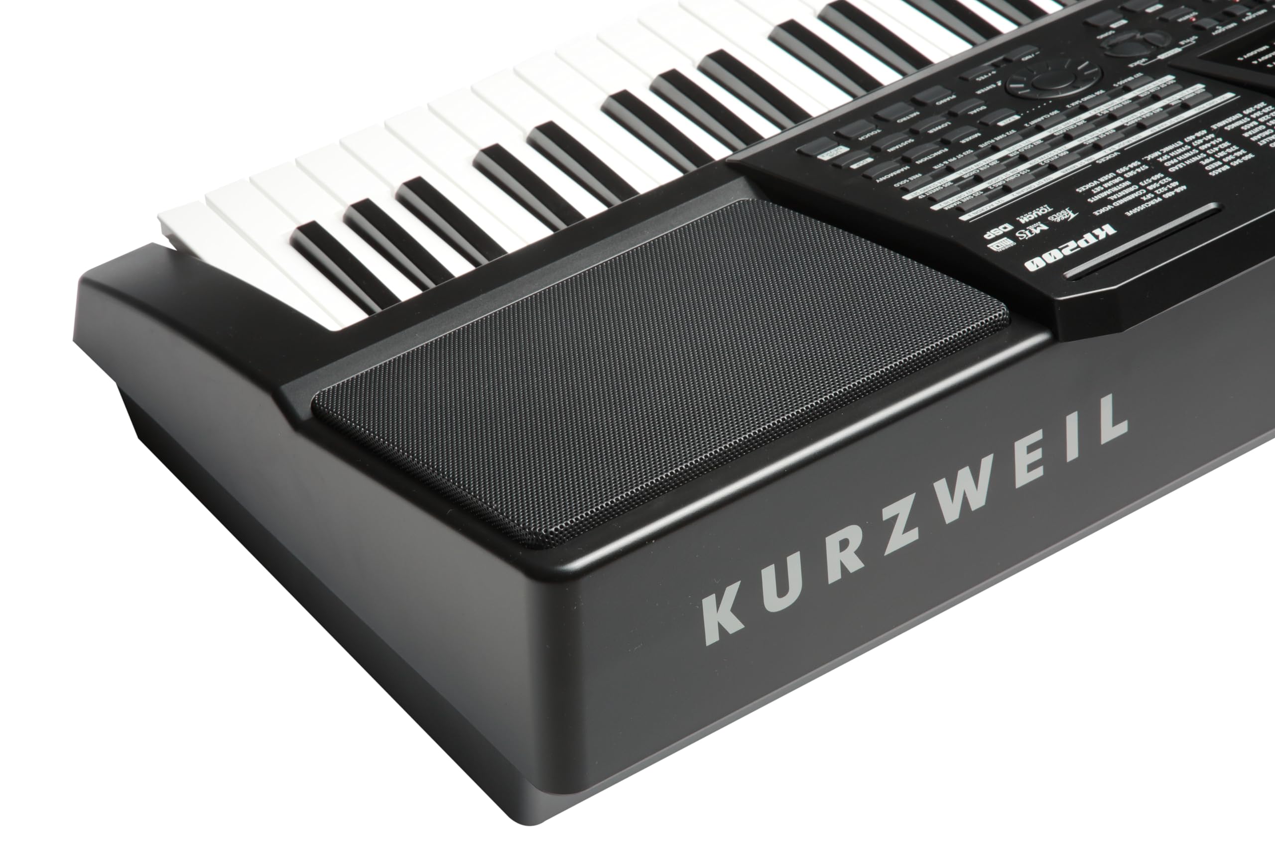 Kurzweil KP200, Arranger Keyboard, 61 leichtgewichtete Tasten mit Anschlagdynamik