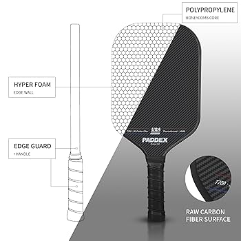 ピックルボール パドル REANOX T700生カーボンファイバー 16mm ピックルボール パドル REANOX T700生カーボンファイバー 16mm