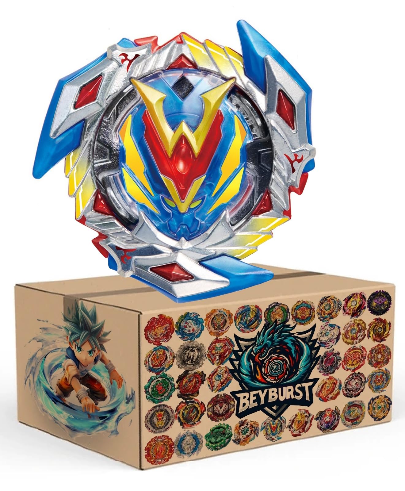 B 104 Starter Winning Valky.12.Vl Gyro Spinning Top