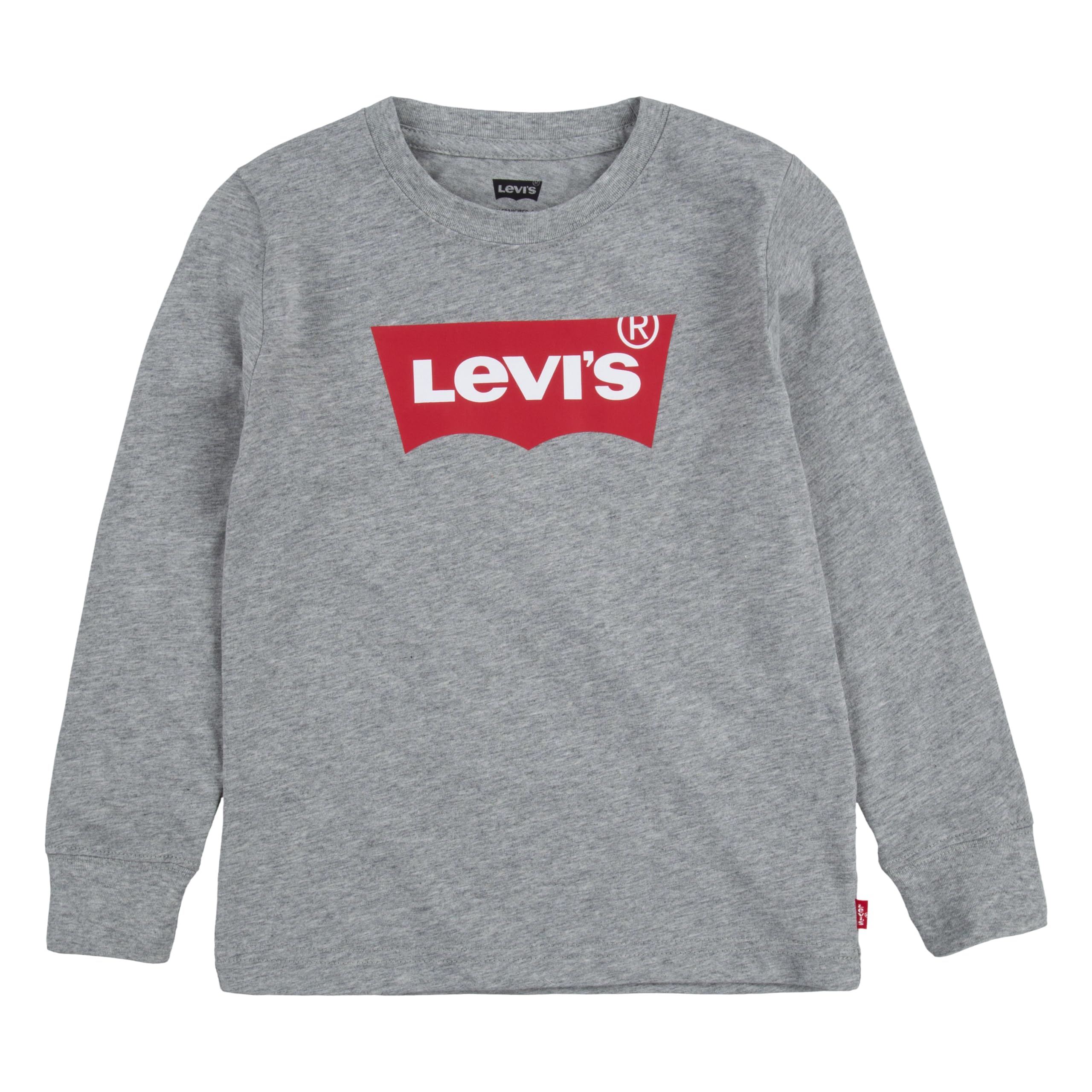 Levi's Kids -l/s Batwing Tee Boys, Grey, 6 Years