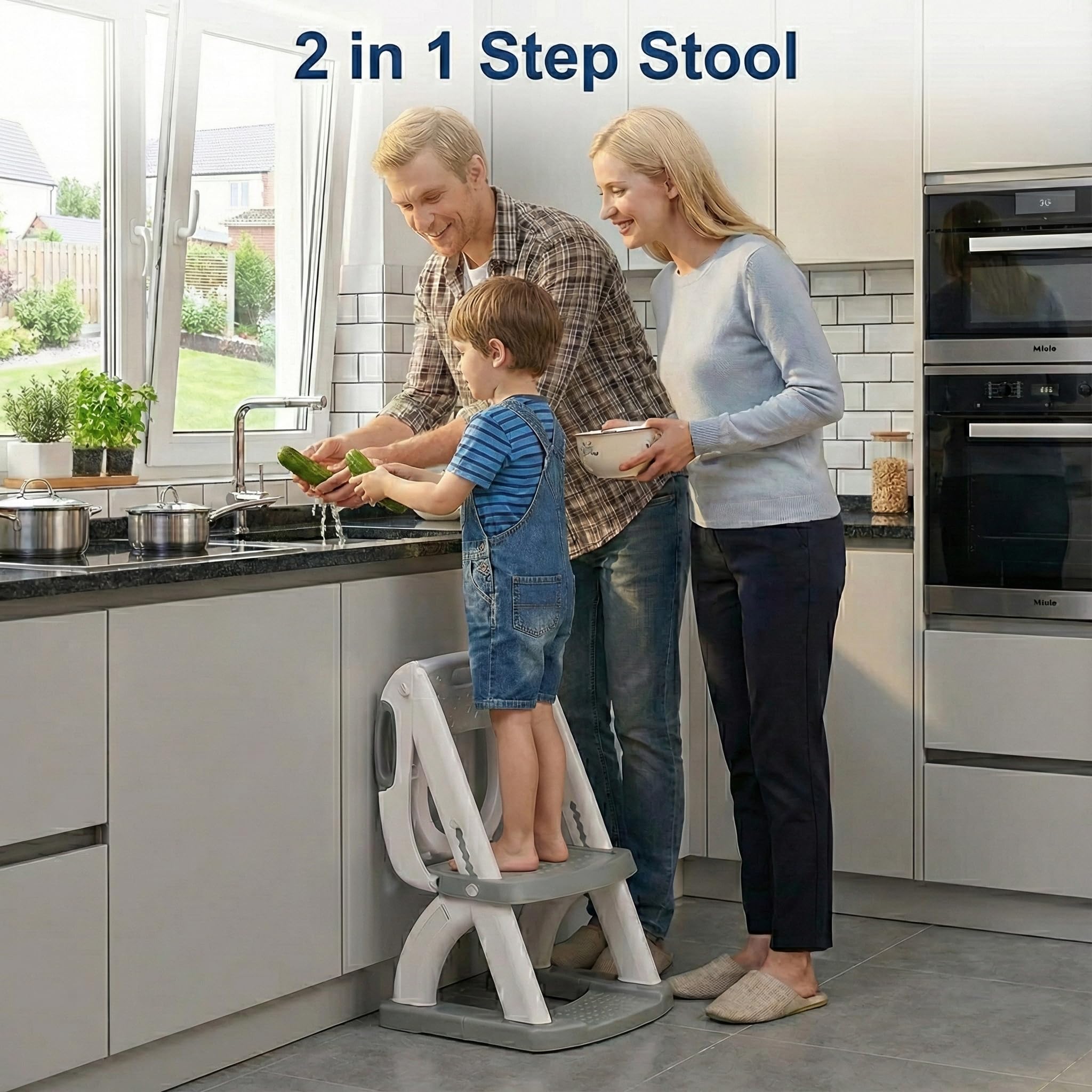 Sedile WC bambini con scale