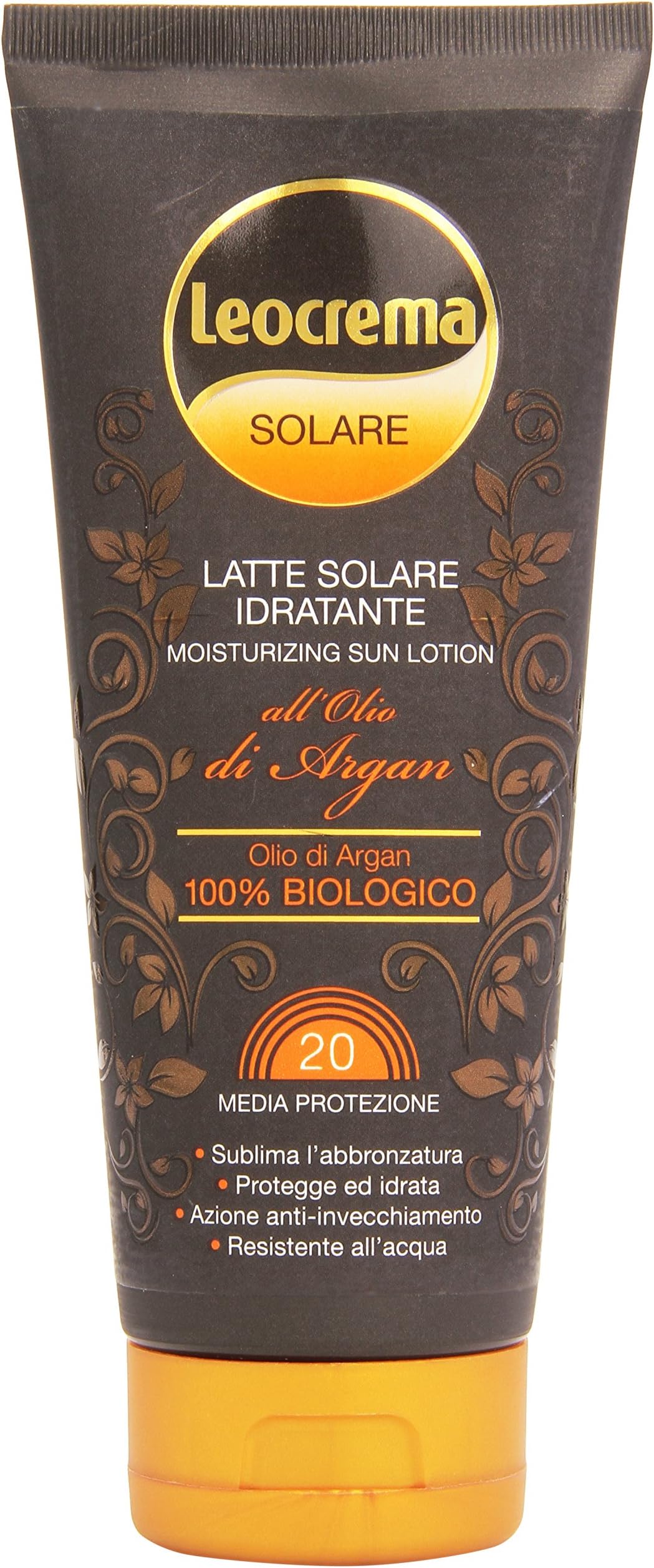 latte solare con olio di argan fp20 protezione media 200 ml