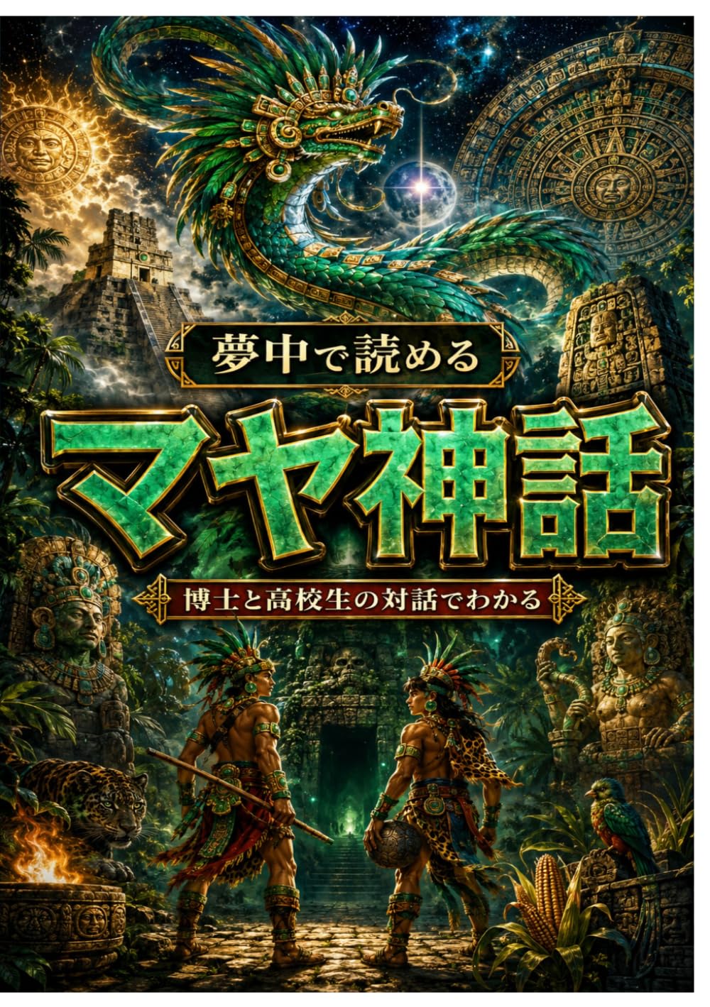 夢中で読めるマヤ神話: こんな本が欲しかった！博士と高校生の対話形式で楽しく学べるマヤ神話！ (夢中で読める世界の神話シリーズ)