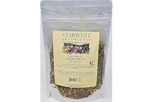 Starwest Botanicals Organic Goldenseal Root Cut & Sifted Wildcrafted, 4 Ounces
