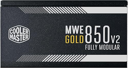 Miniatura 12 de Cooler Master MWE Gold 850 V2 Full Modular PSU, 850W, 80+ Gold, Designed Ready Nvidia RTX 5080 AMD RX 9070 XT, 2 EPS Connectors, 120mm HDB Fan