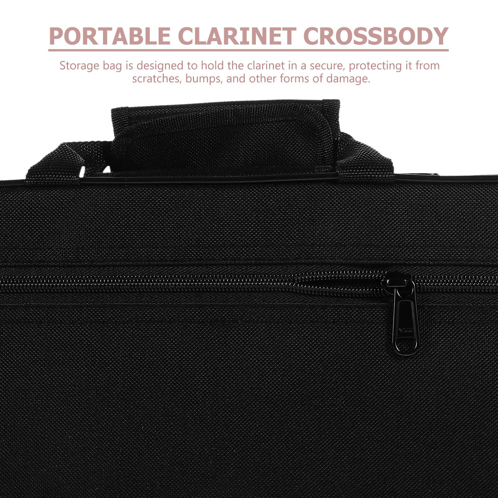 Gatuida Bolsa de Almacenamiento Ligera y Portátil para Clarinete Material Oxford y Espuma, Resistente a Caídas y Desgaste, Adecuado para Viajes y Uso al Aire Libre