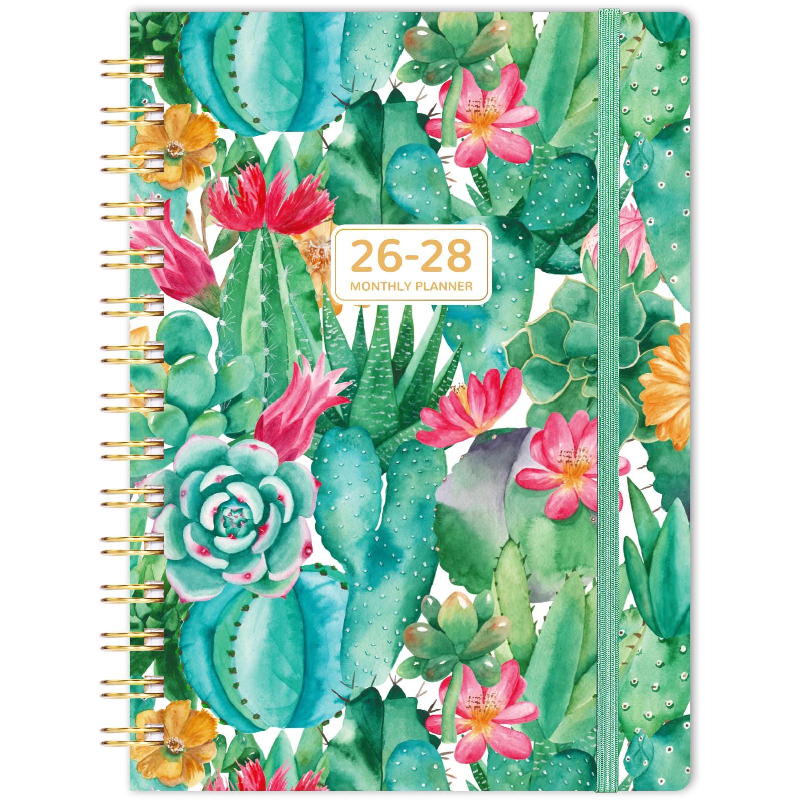 2026-2028 Monthly Planner - Planner 2026-2028, JAN.2026 - DEC.2028, 3 Year Planner, 6.3" x 8.4", 36-Month Planners/Calendar with Double-Side Pocket +