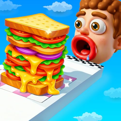 Sandwich Runner 3D Games - Food Run Stack Rush Game 2026