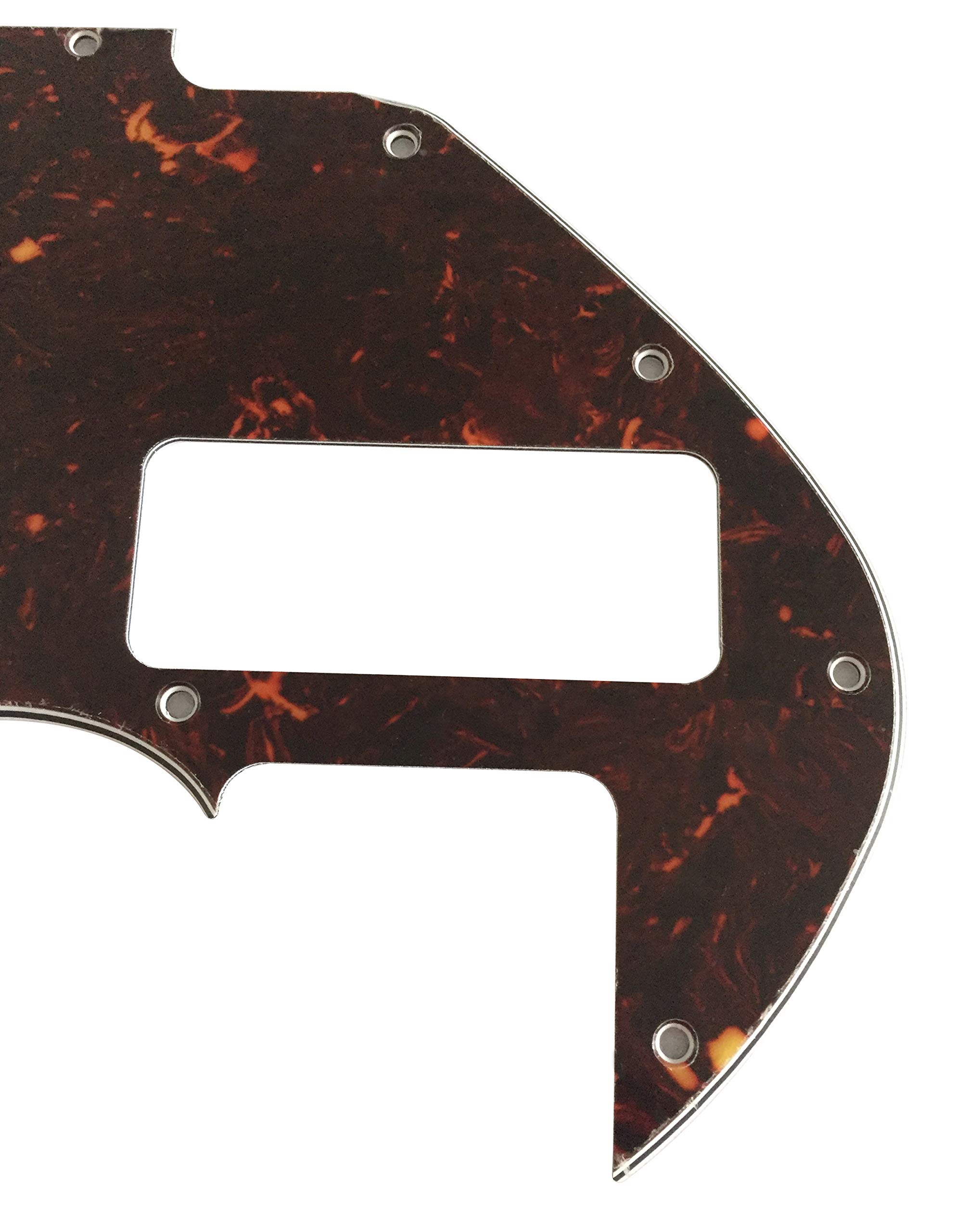 For Tele Merle Haggard f hole Thinline P90 Guitar Pickguard (4 Ply Brown Tortoise)