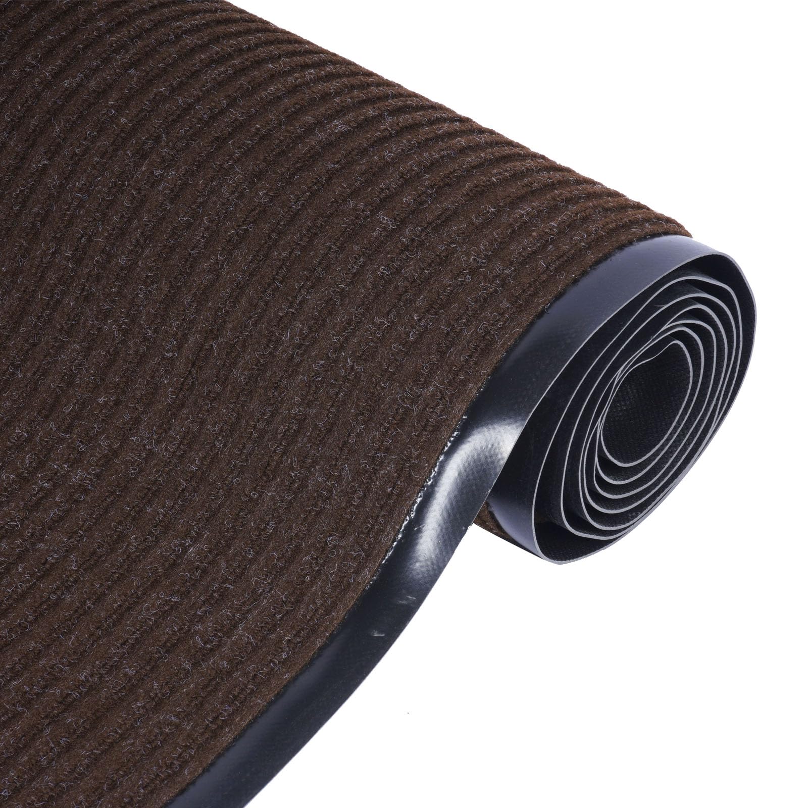 Commercial Floor Mat 3'x16'5'' - Brown Runner -1