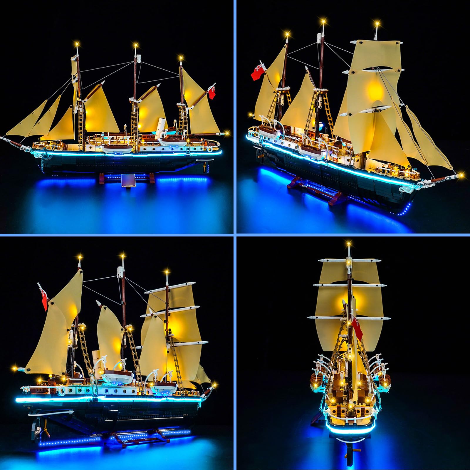 LocoLee Led Light Set Compatible with Lego The Endurance Led Decoration Lighting Kit Compatible with Lego 10335 Building Blocks Model,Only Lights Set,No Model - Image 4