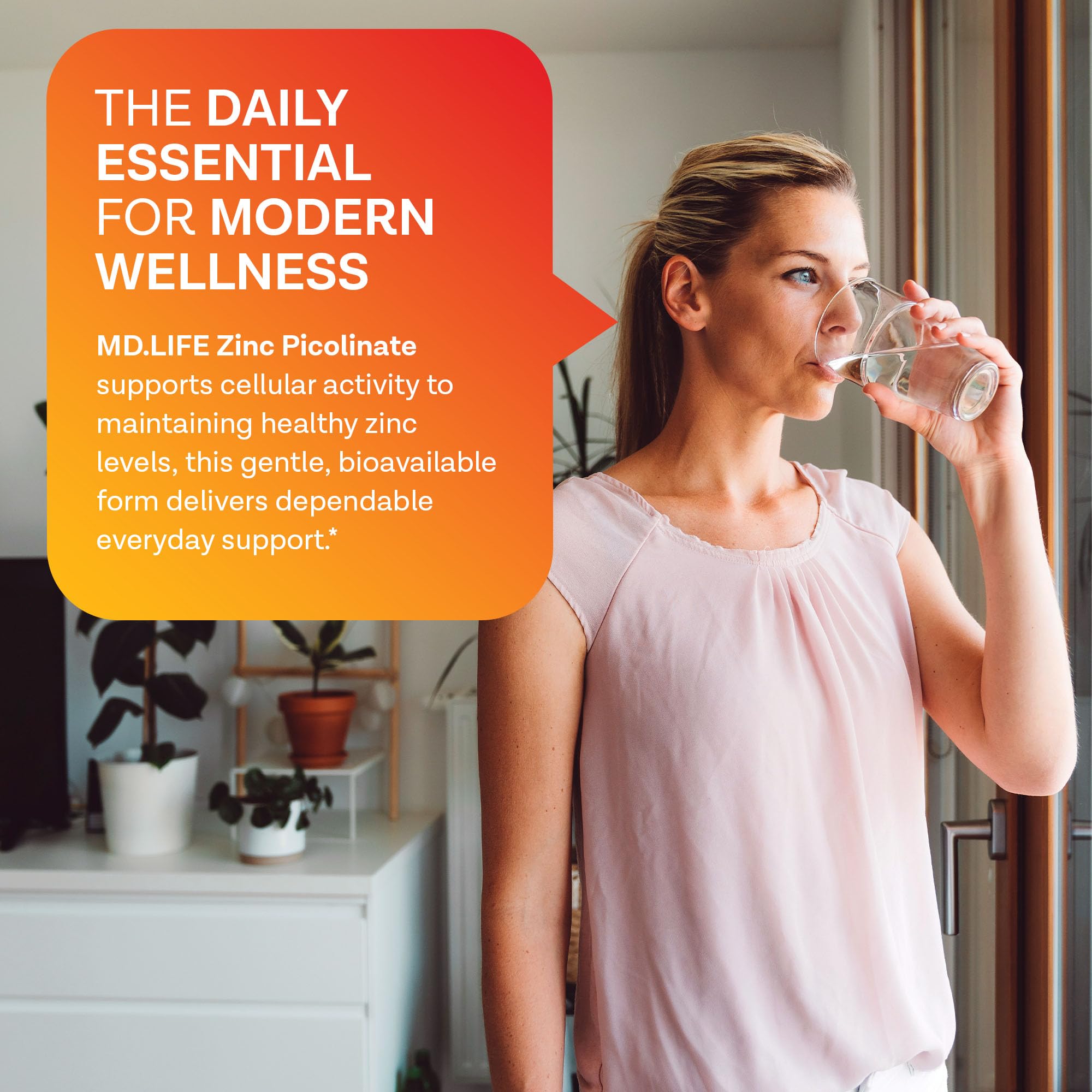 MD. Life Zinc Picolinate 30 mg, High Absorption Chelated, 90 Capsules — Amazon image 4