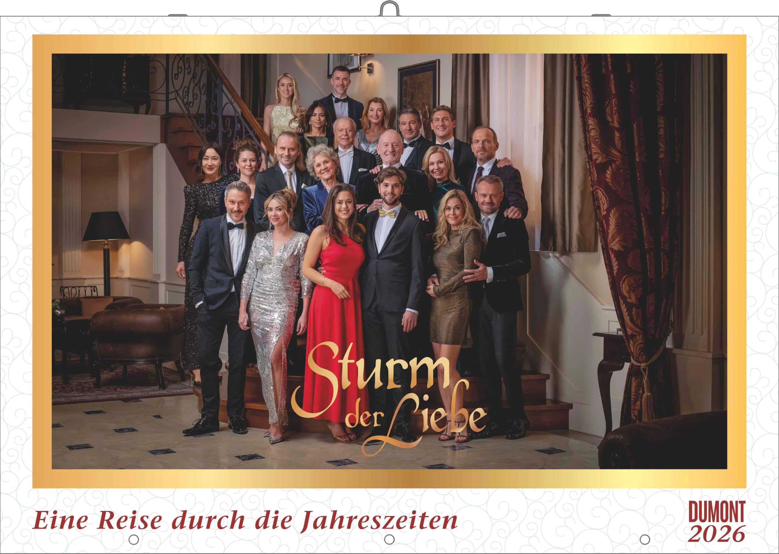 DUMONT - Sturm der Liebe 2026 – Broschürenkalender zur ARD-Telenovela – Wandkalender 42 x 29 cm mit Jahresplaner
