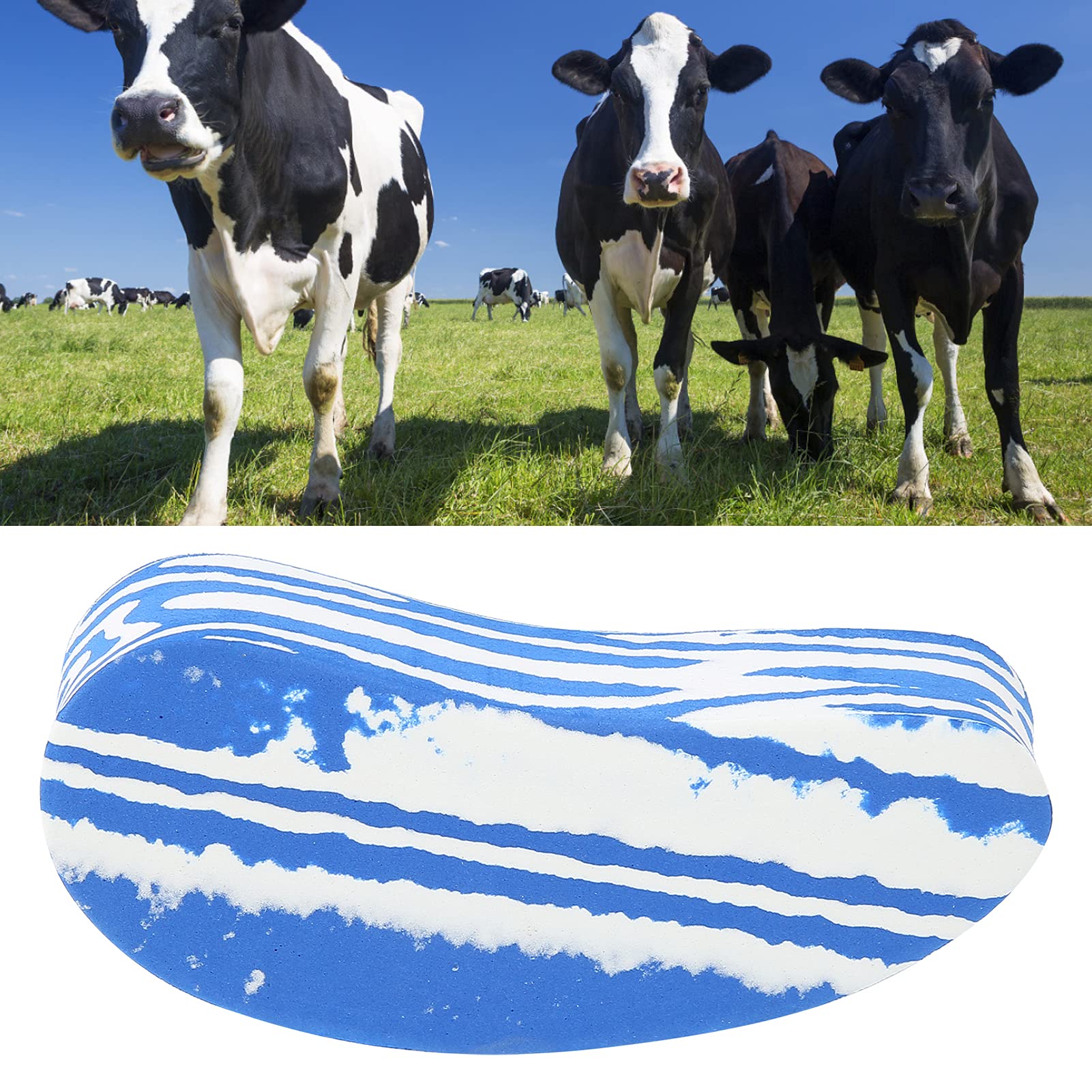 BestYiJo Hoof Trimmer Pad, Wearresistant Rubber Trimming Liner Farm Livestock Accessories for Dairy Cattle Cow Horse Hoof Trimming-image-37