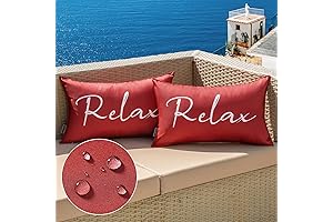 MIULEE Outdoor Rectangle Pillow Cover