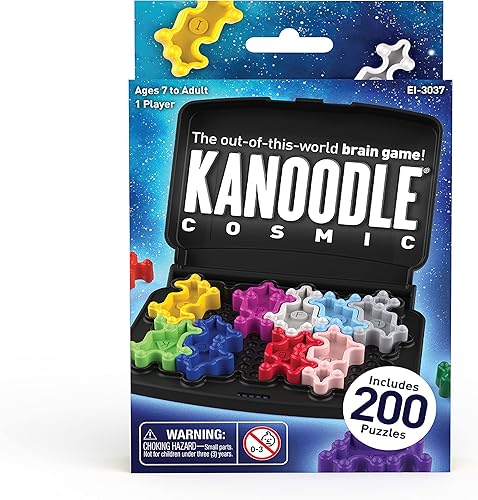 Miniatura 7 de Educational Insights Kanoodle Cosmic Brain Lógica Juego, cesta de Pascua para niños, adolescentes y adultos, pensamiento crítico y rompecabezas de