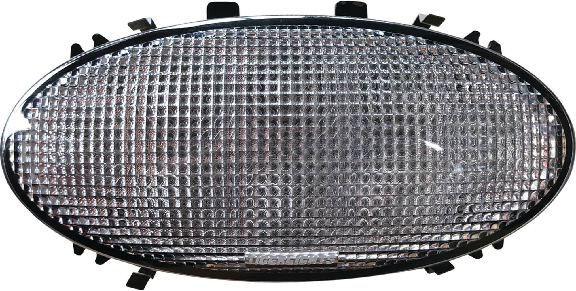 Tiger Lights TL8050 12V LED Upper Cab Light Compatible With/Replacement For John Deere 6140R, 6145R, 6155RH, 6195R, 6210R, 6195R, 9620R, 9570RX, 9570RT, 9520RX Flood/Spot Combo Offroad Light