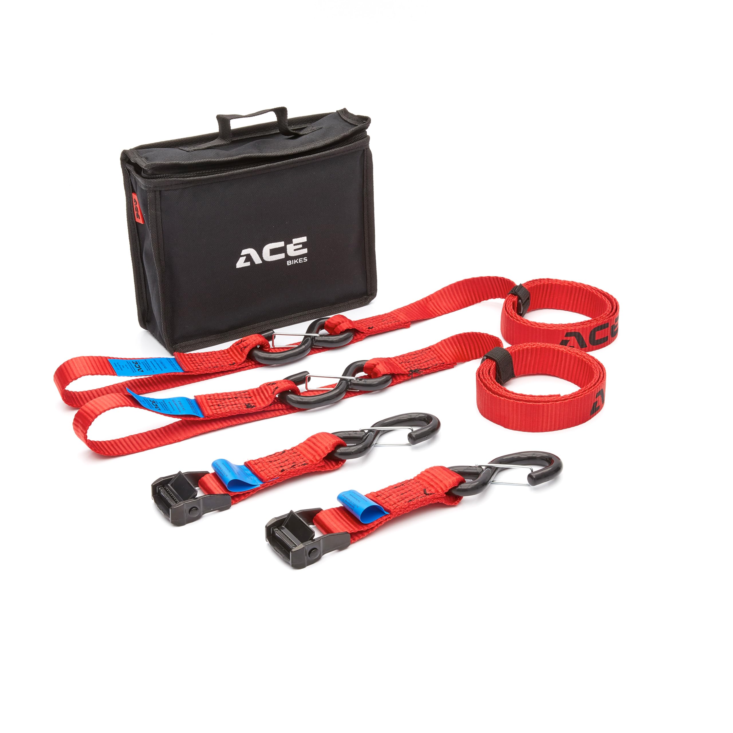 Juego de correas tensoras ACEBIKES Cam Buckle Premium de 2 unidades