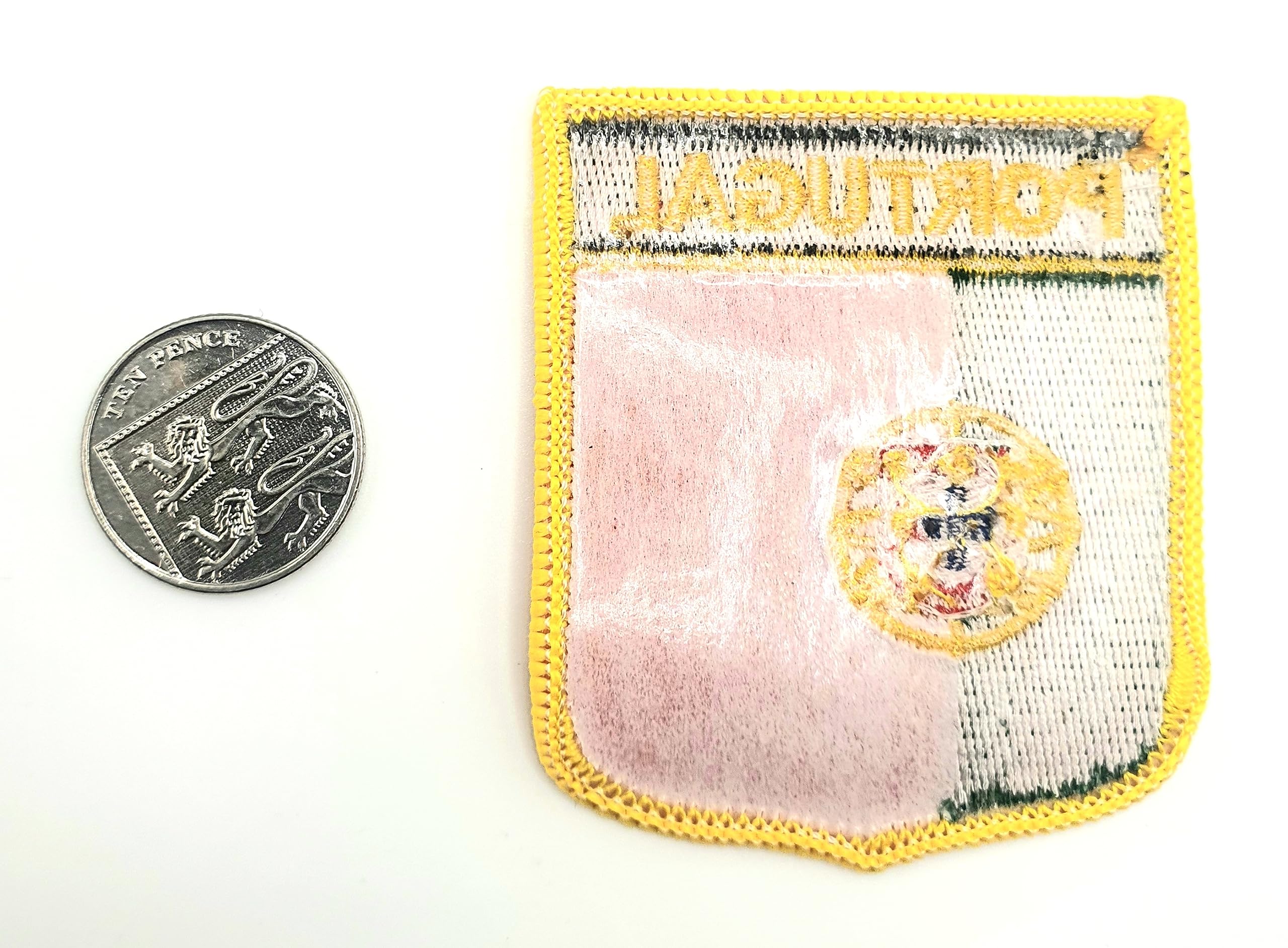 Aufnäher Set Portugal & Spanien | Bügelpatches 5x6,5cm Zum Aufbügeln Oder Nähen