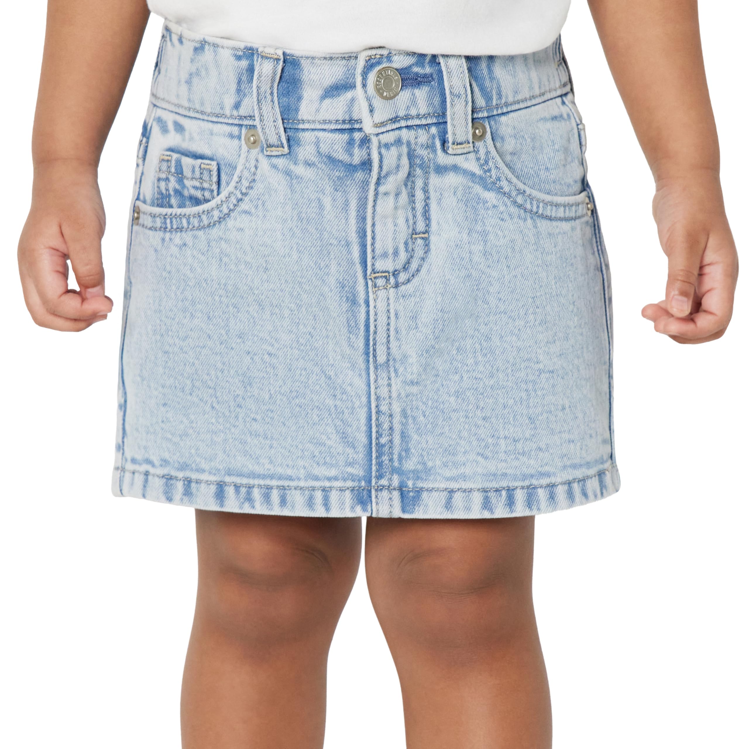 Amazon Essentials Mädchen Regular-Fit-Jeans-Skort mit Mittlerem Stretchanteil