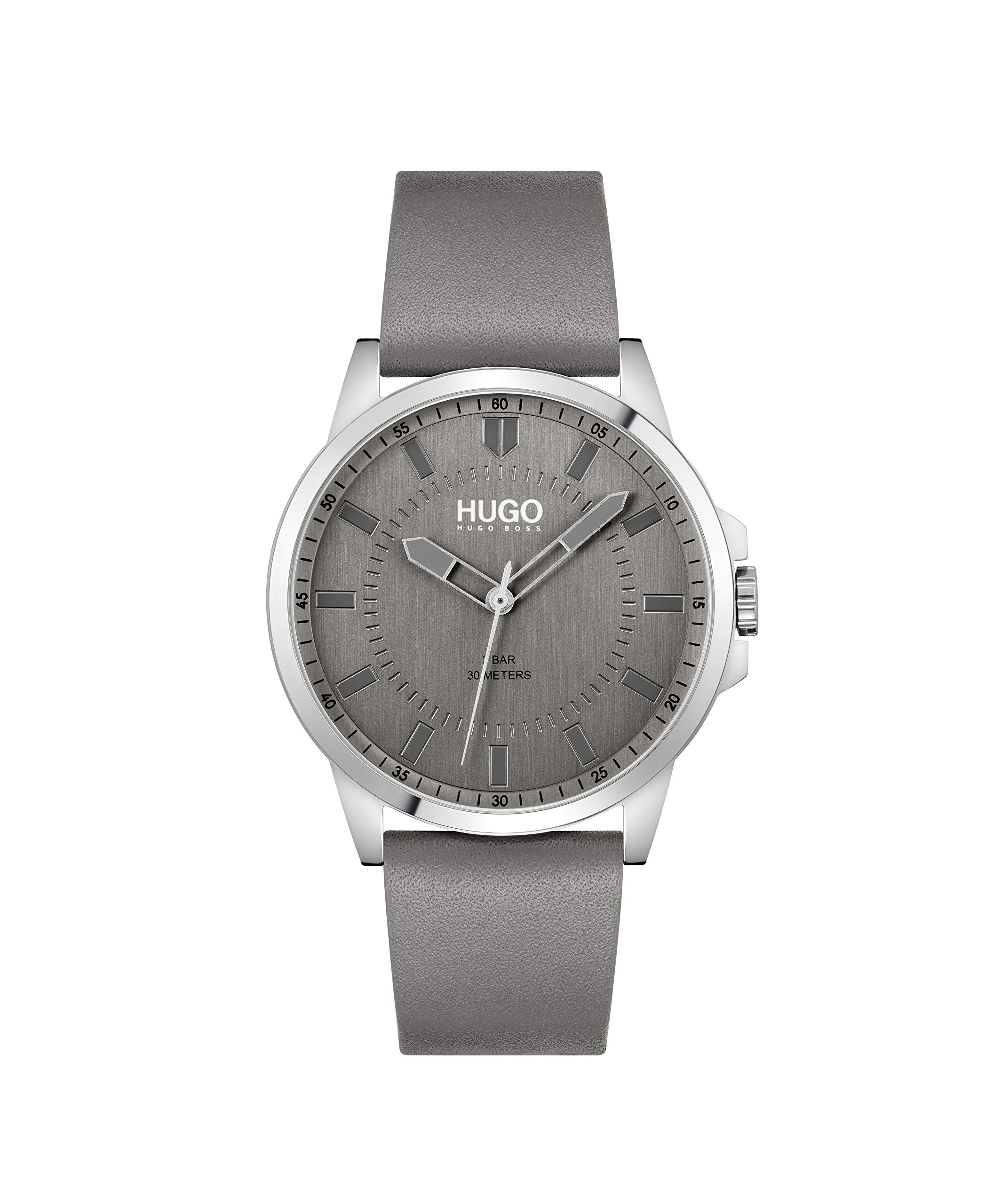 HUGO#FIRST Men's Watch, Analog