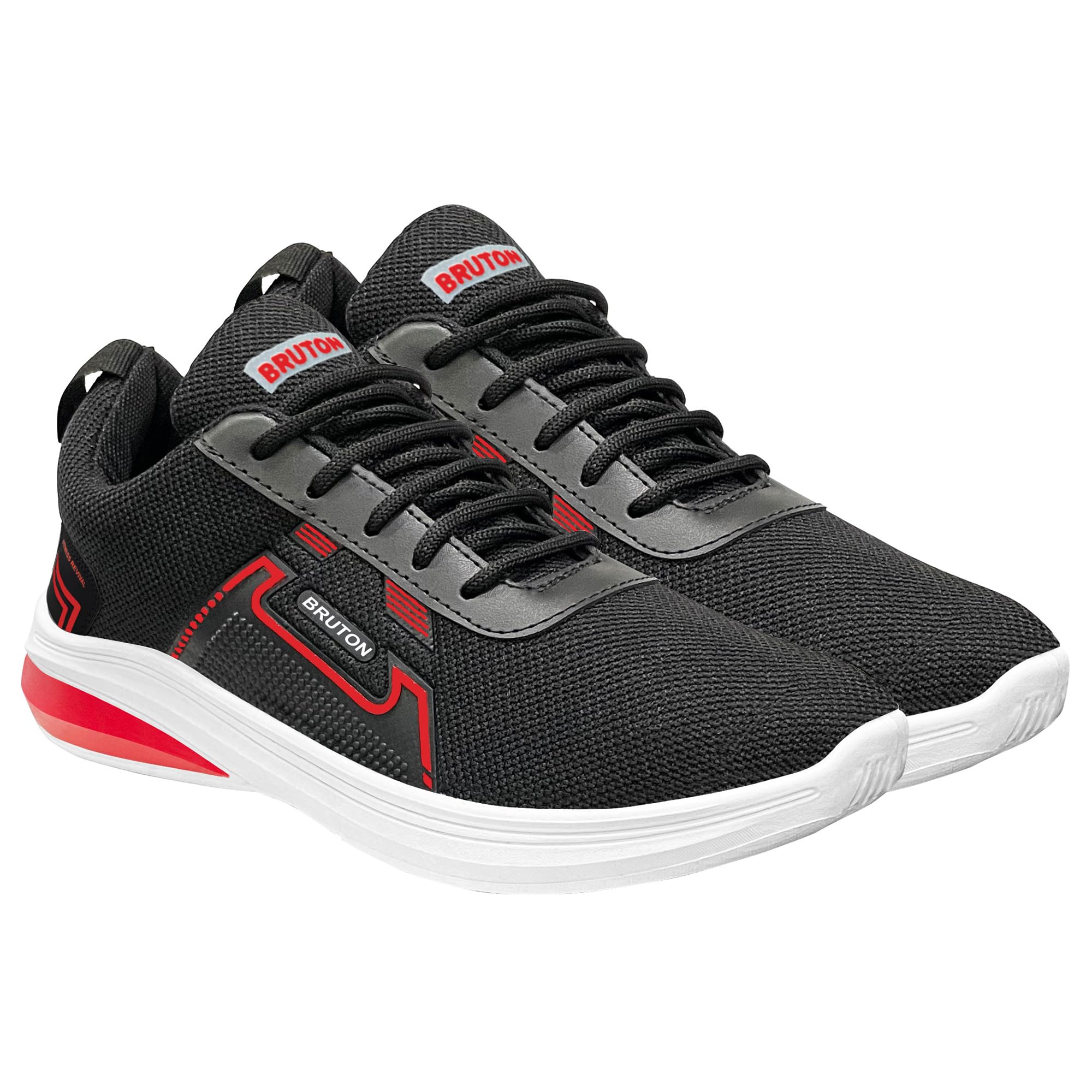 BRUTON Shoes for Trendy, Casual, Running, Exclusive Shoes for Men (No.7) Black (B09X4B3Y2T) Amazon Price History, Amazon Price Tracker