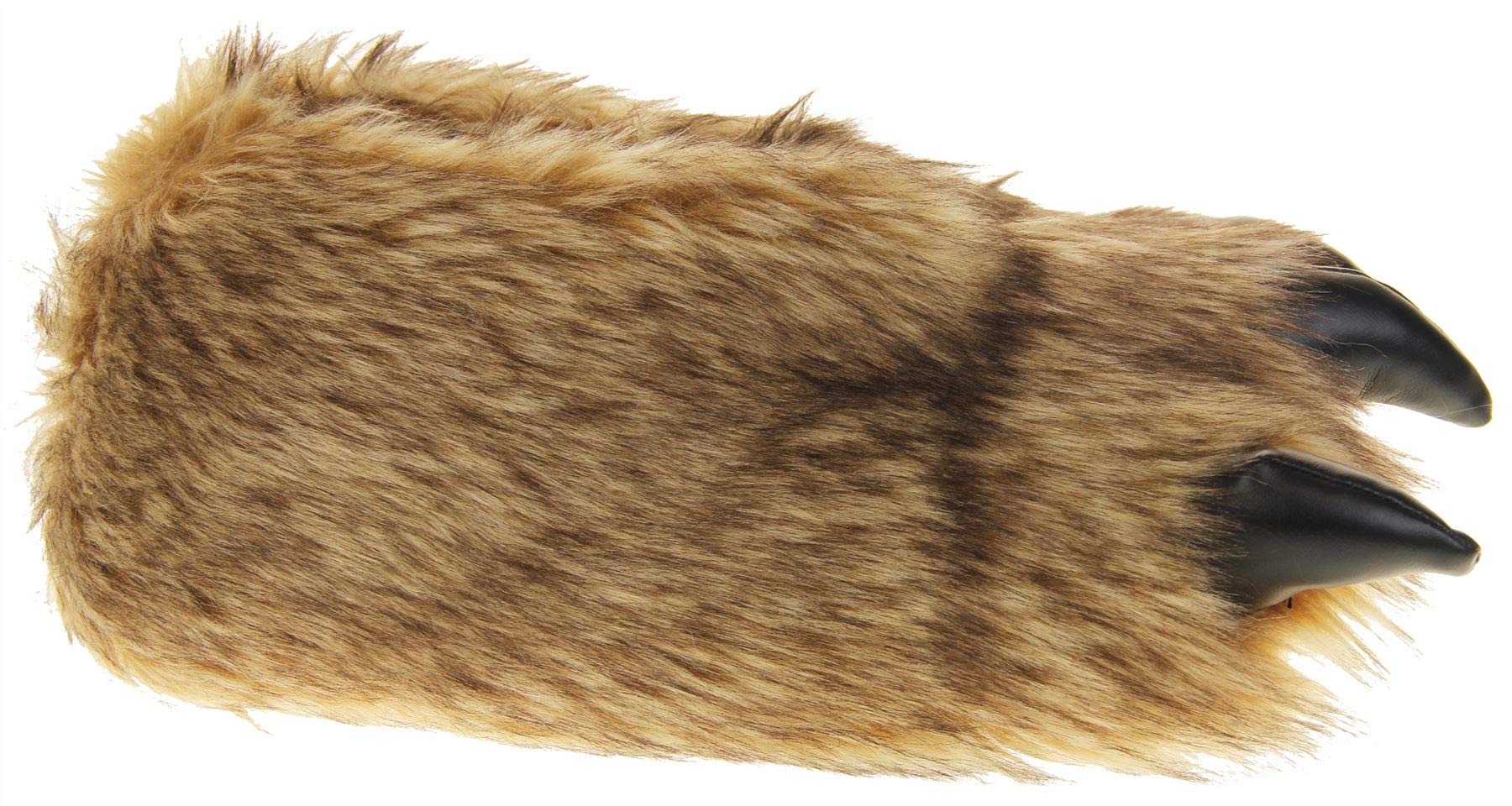 Dunlop Hombre Piel de Imitación Monstruo Garra Novedad Pantuflas