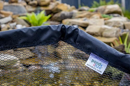 Miniatura 6 de Paquete combinado de redes de estanque Koi para jardín de agua resistente, paquete económico de 2 unidades | PondH2o Fishpond - Red de captura de