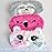Cute Animal Sleeping Mask Soft Plush Blindfold Cute Rabbit Panda Koala Eye Cover Eyeshade for Kids Teens Girls Women (3Pack Multicolor)
