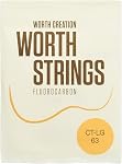 [Worth Strings] CT-LG Clear Fluorocarbon String Set (Low-G Tenor Ukulele)
