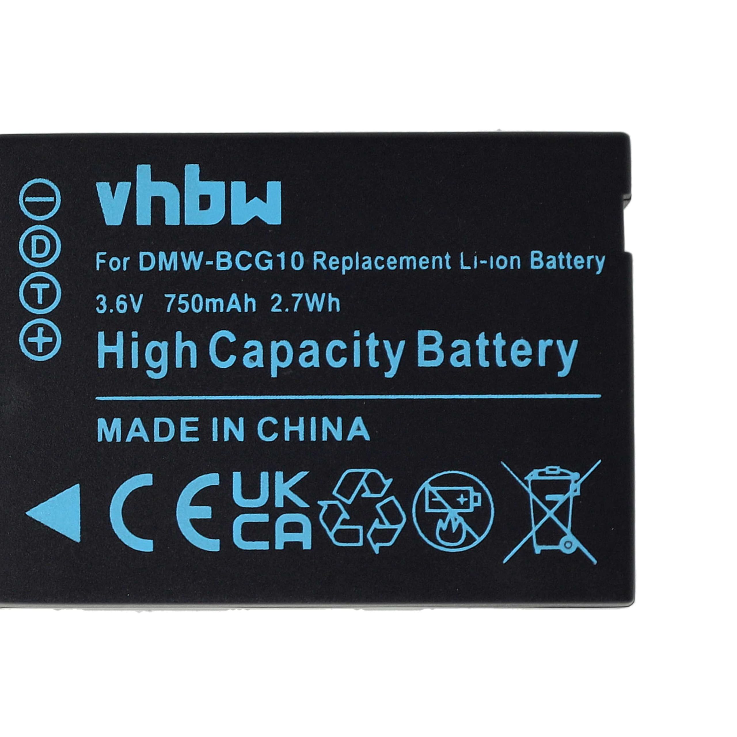 vhbw Ersatz für Sigma BP-61 für Kamera / Foto DSLR (1100 mAh, 7,2 V, Kamera-Akku Li-Ion 1100 mAh
