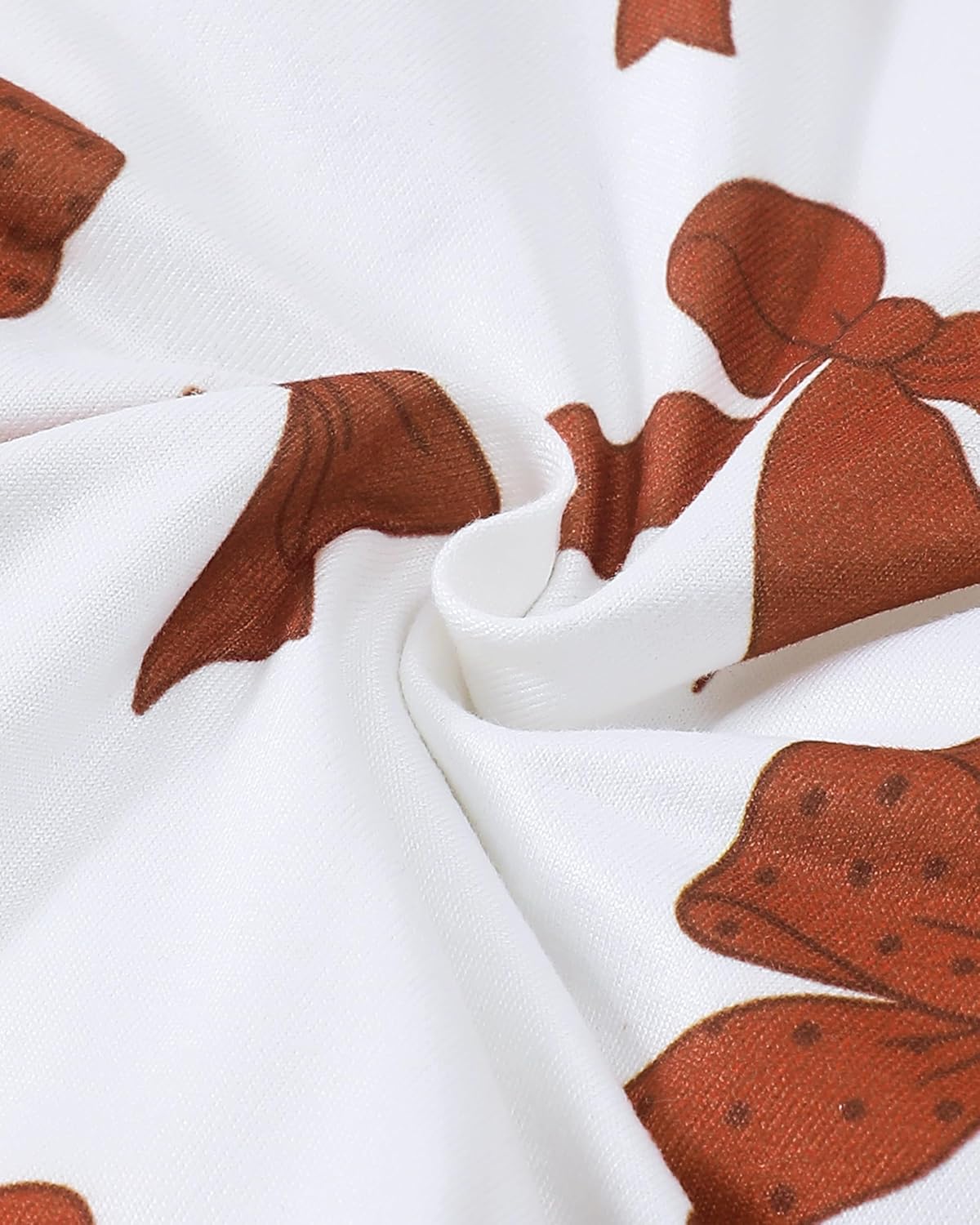 Renotemy Preemie Newborn Baby Girl Clothes Infant Romper Fall Winter Outfits Gifts for Girls Cute Bell Bottoms Pant Sets - Image 6