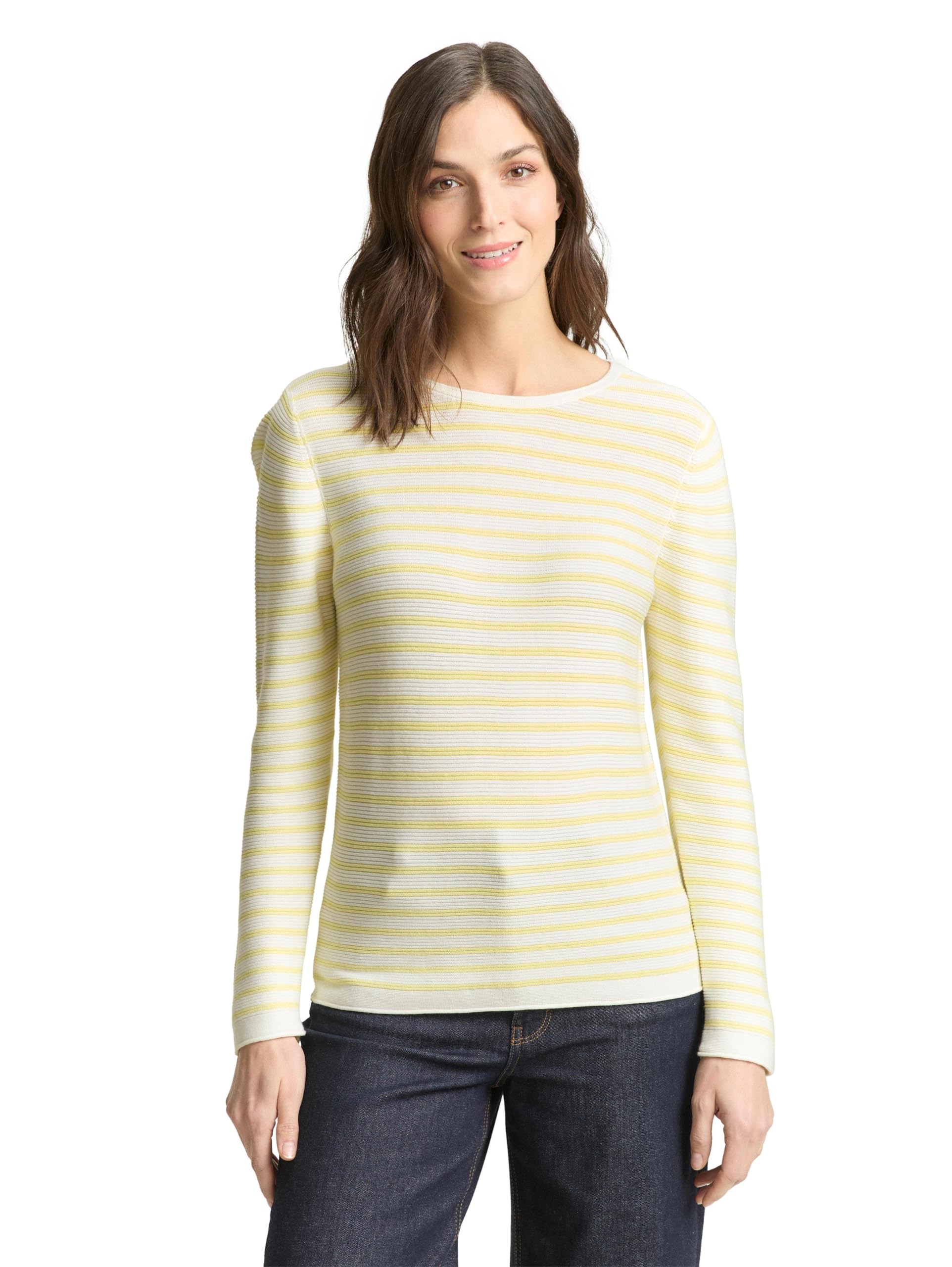 TOM TAILOR Strickpullover aus Bio-Baumwolle