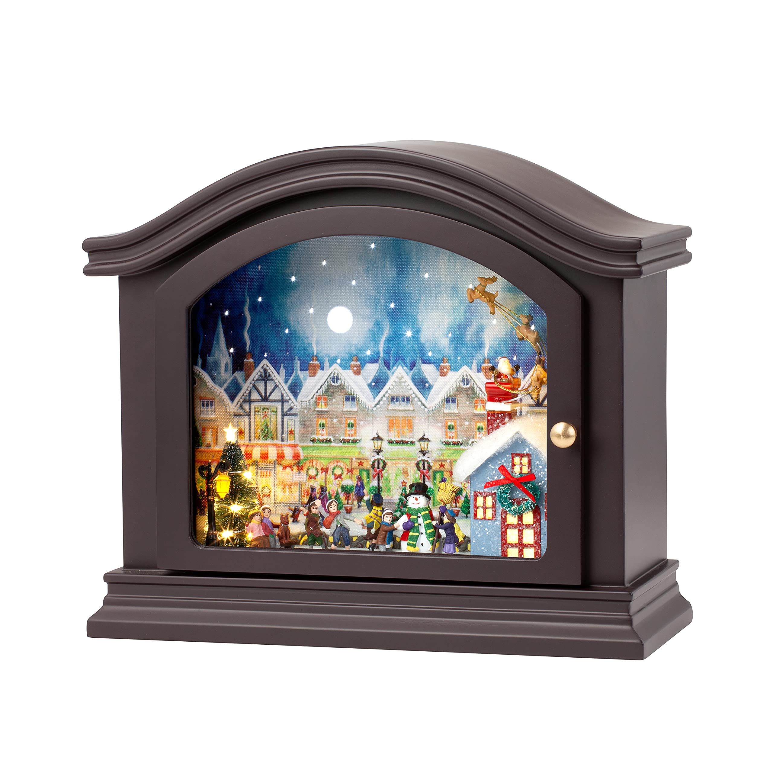 Mr. Christmas ANIMATED MUSIC BOX オルゴール Personalized 13 in. Animated Heirloom Music Box – Mr. Christmas