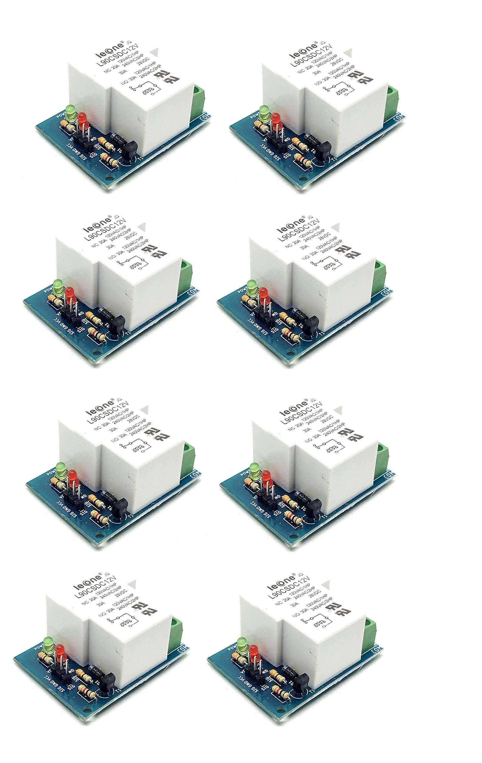 See full amazon price history chart for INVENTO 8Pcs 12V 30A 1 Channel Relay Module Low Level Trigger for Home automation DIY Projects INVENTO 8Pcs 12V 30A 1 Channel Relay Module Low Level Trigger for Home automation DIY Projects (B08KP14HPZ) Amazon Price History, Amazon Price Tracker