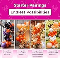 Vista 228 de Bezente Globos de látex verde lima para fiesta, paquete de 100 globos de color verde claro de 12 pulgadas, globos redondos de helio verde fruta