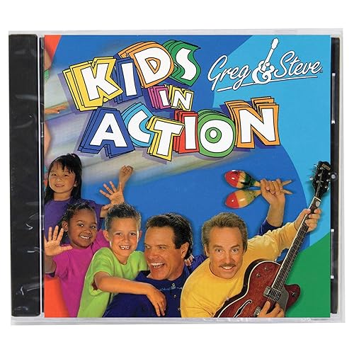Greg & Steve Productions YM-017CD Greg & Steve: Kids in Action CD
