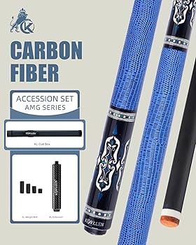 Amazon.co.jp: KONLLEN カーボンファイバー プールキュースティック 低