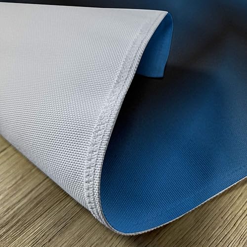 Miniatura 5 de Ambesonne Juego de 4 manteles individuales de tela lavable para mesa de comedor, tamaño estándar, color azul marino con temática del océano